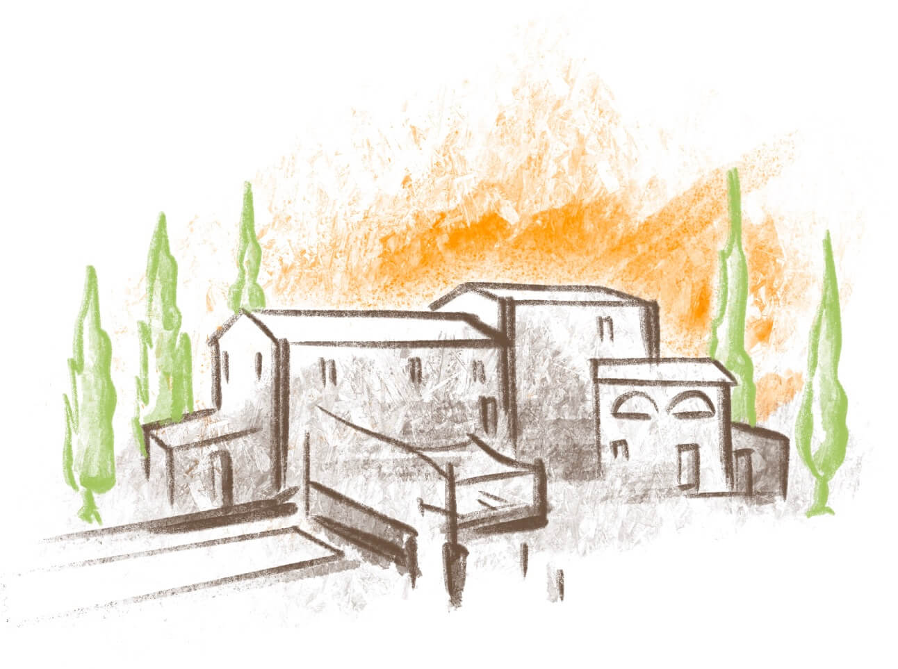 Unlock Myself Retreat Drawing